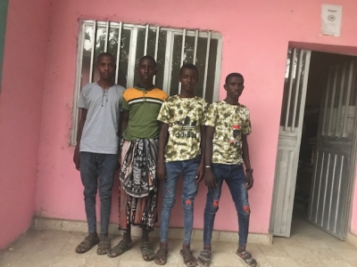 4 nouveaux &eacute;l&egrave;ves au coll&egrave;ge d'Awash